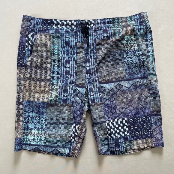 manduka Other - Manduka Shorts Mens XL Blue Performance Lightweight Yoga Workout Activewear